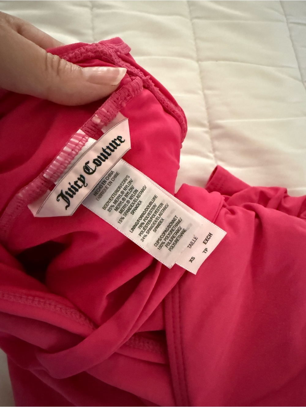 Juicy Couture Hot Pink Halter Swim Dress - Picture 7 of 7